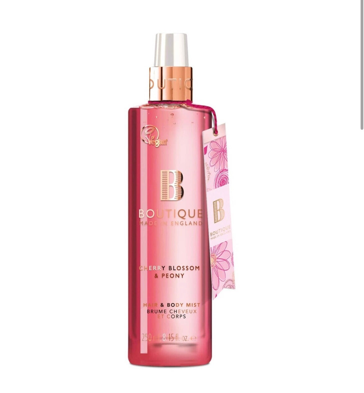 Cherry Blossom & Peony Hair & Body Mist 250ml