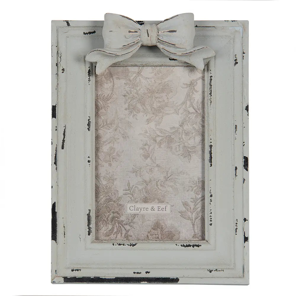 Fotoramme – Blå rektangulær (10 x 15 cm, MDF/Glass)