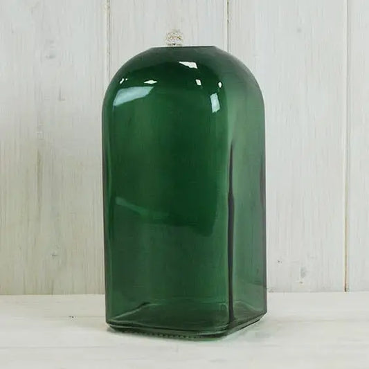 Grønn Kvadratisk Flaskevase