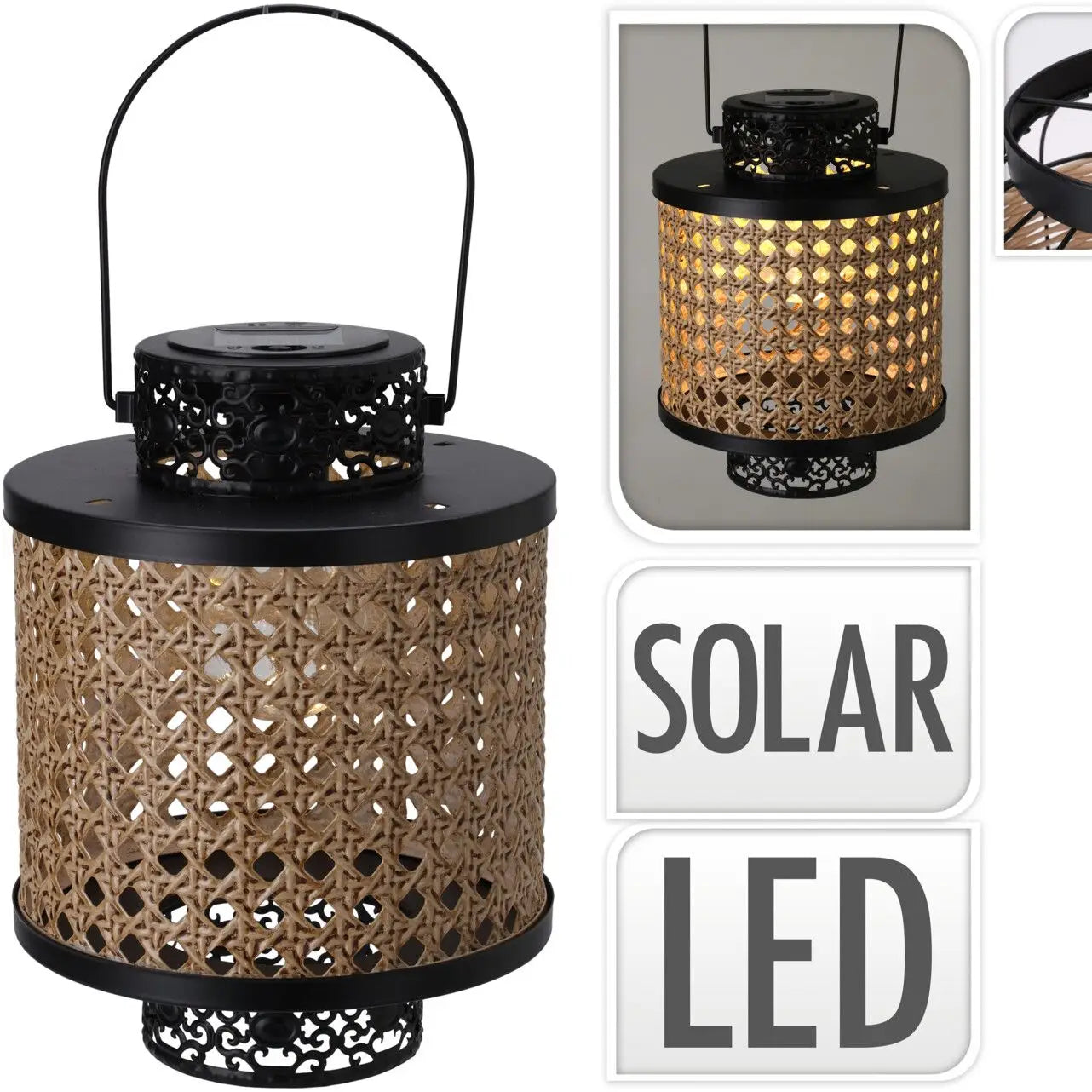 Boho Lykt i Metall