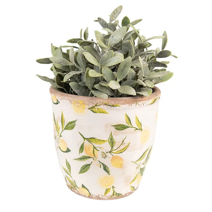 Blomsterpotte Sitroner 17 x 17 x 16 cm