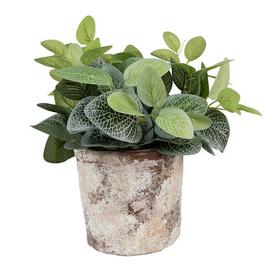 Blomsterpotte i terrakotta – beige Ø18 cm