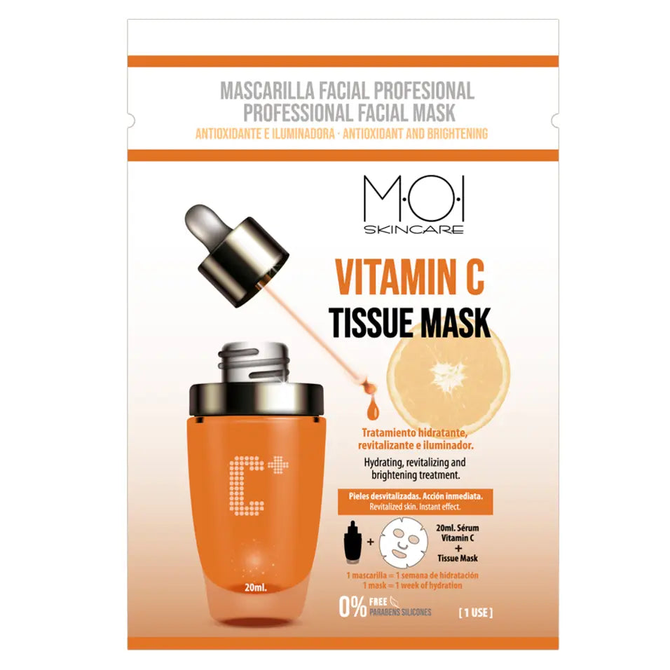 Vitamin C Sheet Mask – Antioksidant & Glødboost