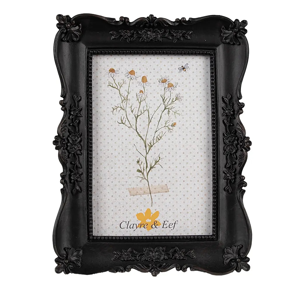 Fotoramme – Svart (10 x 15 cm, Plast/Glass)