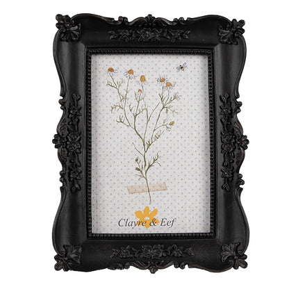 Fotoramme – Svart (10 x 15 cm, Plast/Glass)