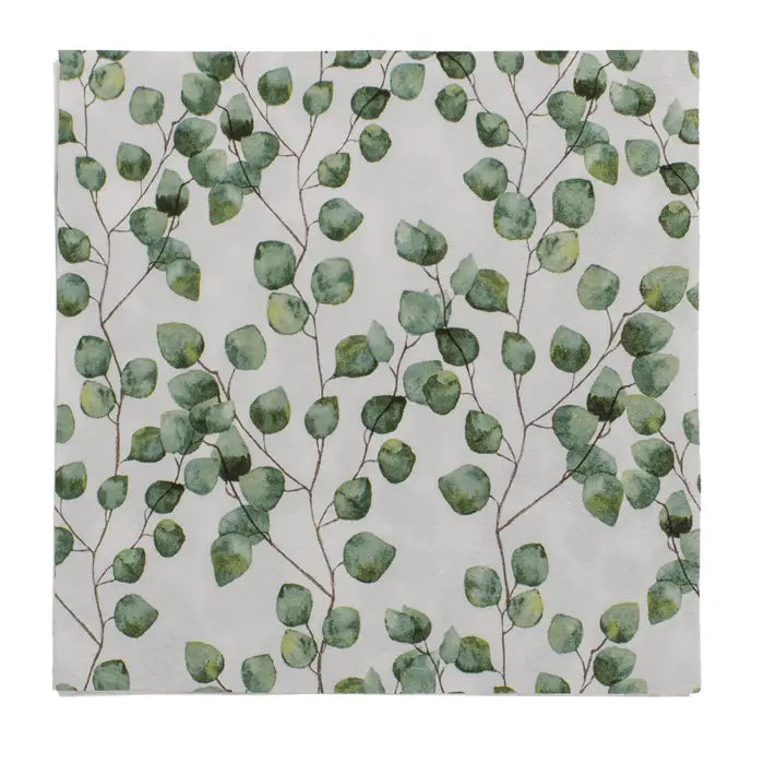 Papirservietter – Eucalyptus (20 stk)