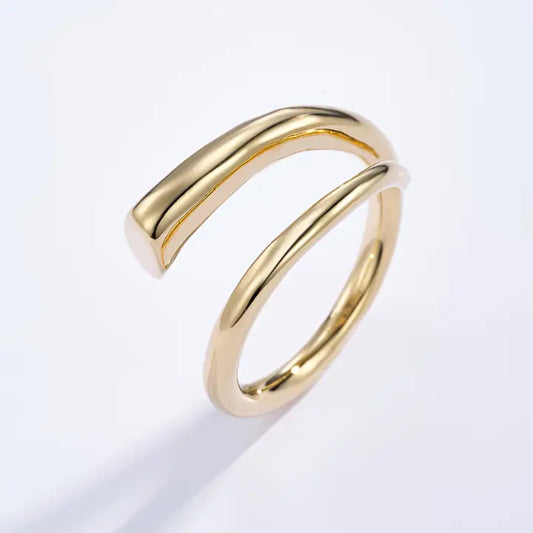 Stilren og tidløs ring