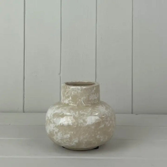 Marmorert keramikkvase – Satchville