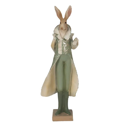Kaninfigur 33 cm – Grønn
