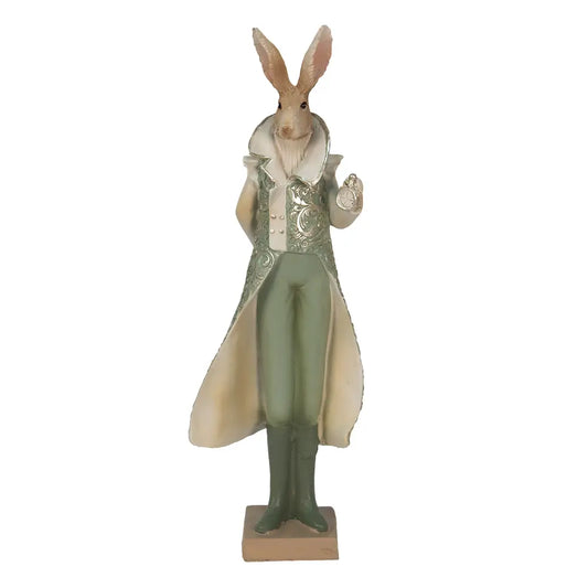 Kaninfigur 33 cm – Grønn