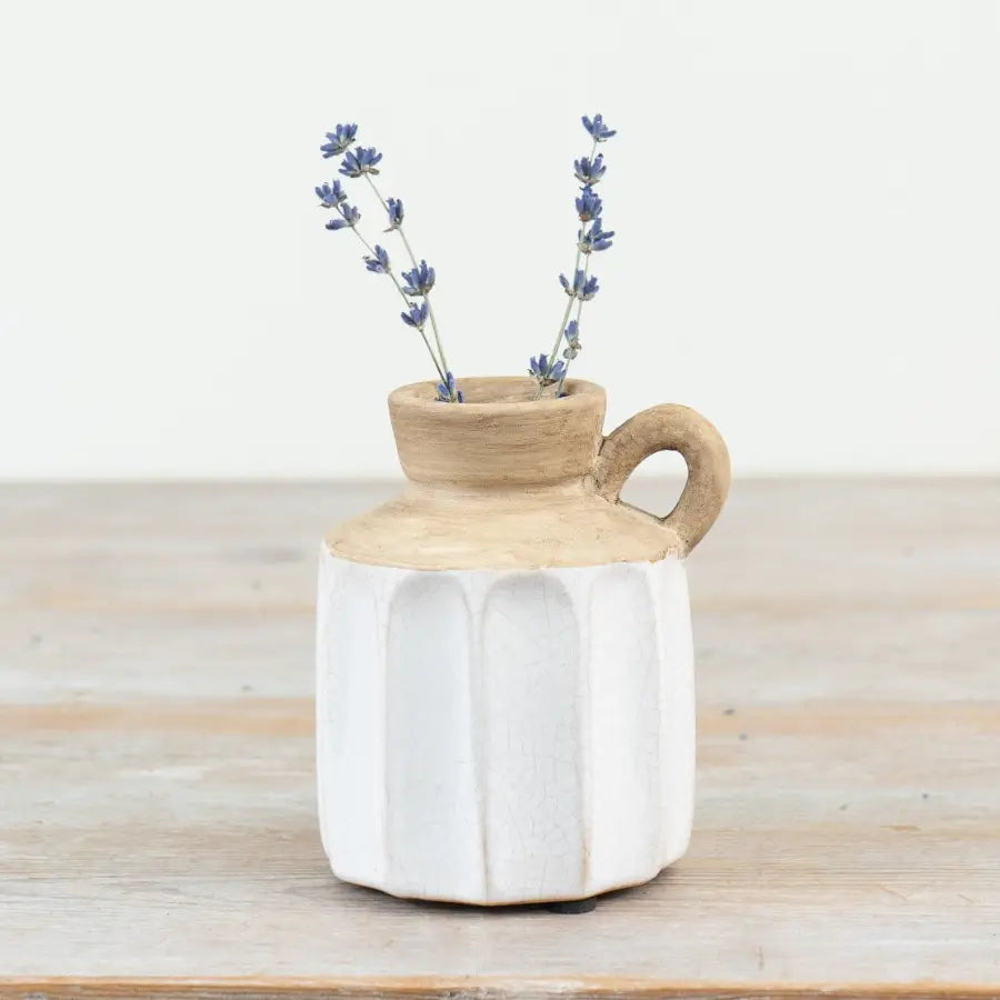 Vintage keramikkmugge – rustikk finish