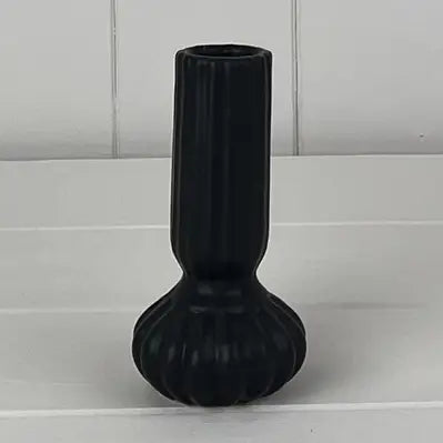 Sort Lysestake i Keramikk