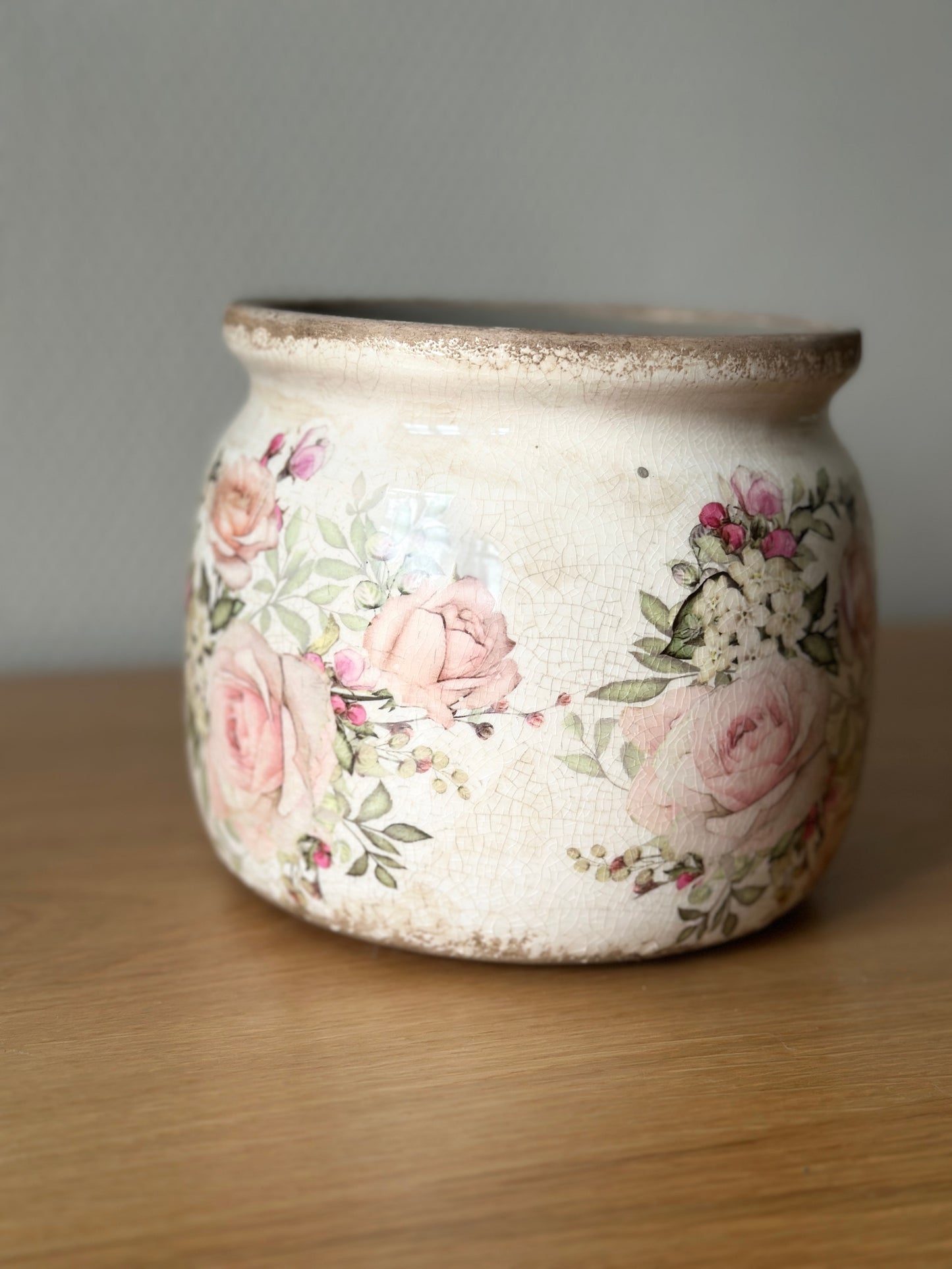 Stilren blomsterpotte