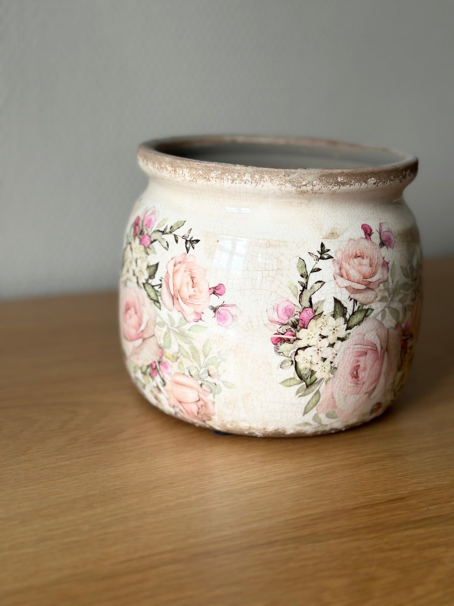Stilren blomsterpotte