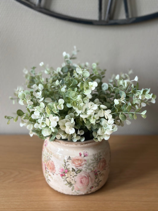 Stilren blomsterpotte