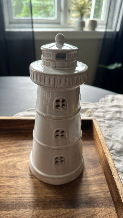 LED Fyrtårn Dekorasjon – 22 cm