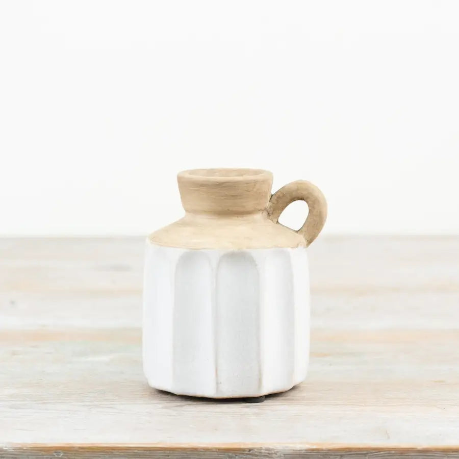 Vintage keramikkmugge – rustikk finish
