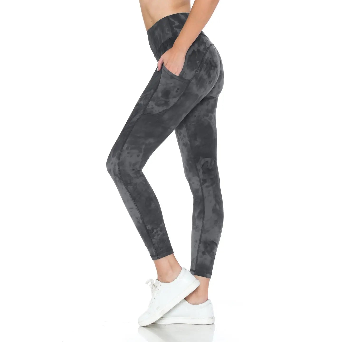 Capri Activewear-leggings med lommer
