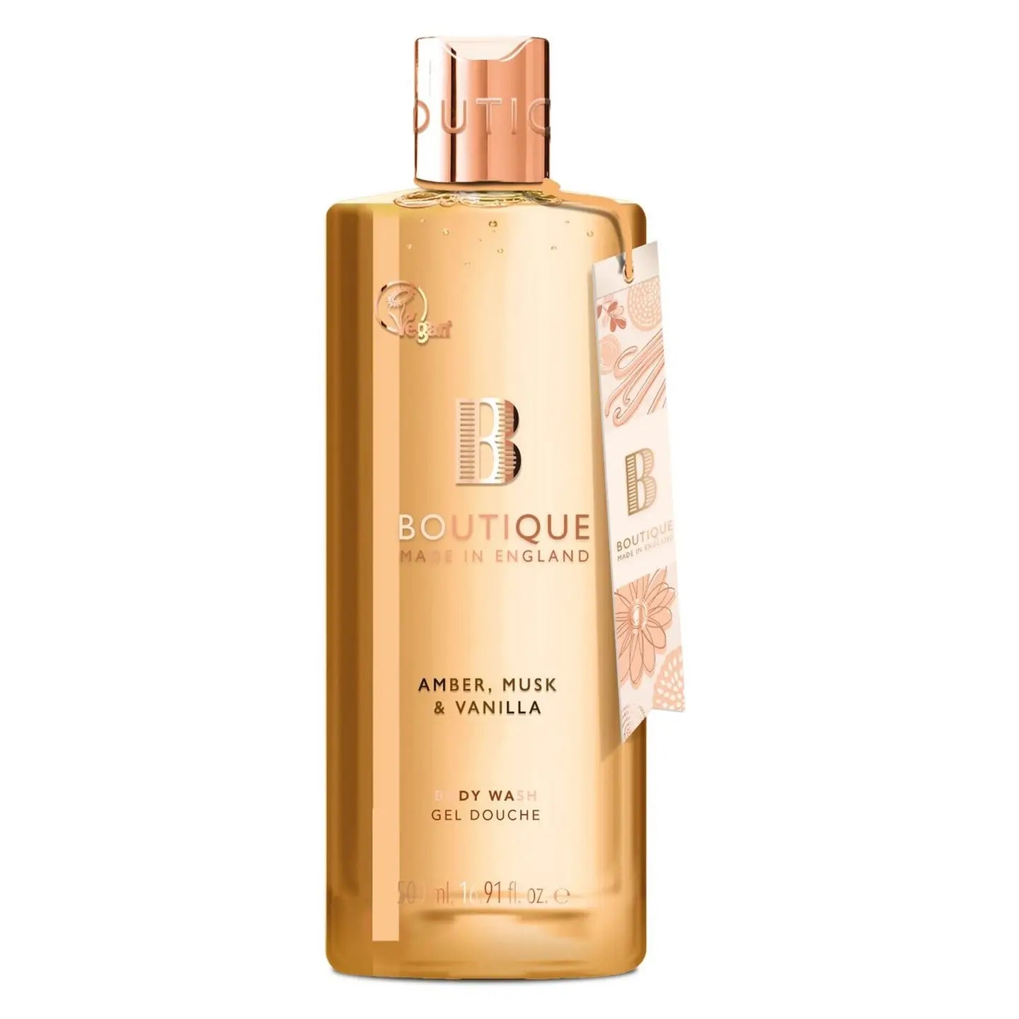 Bade- & dusjgelé – Amber, Musk & Vanilje