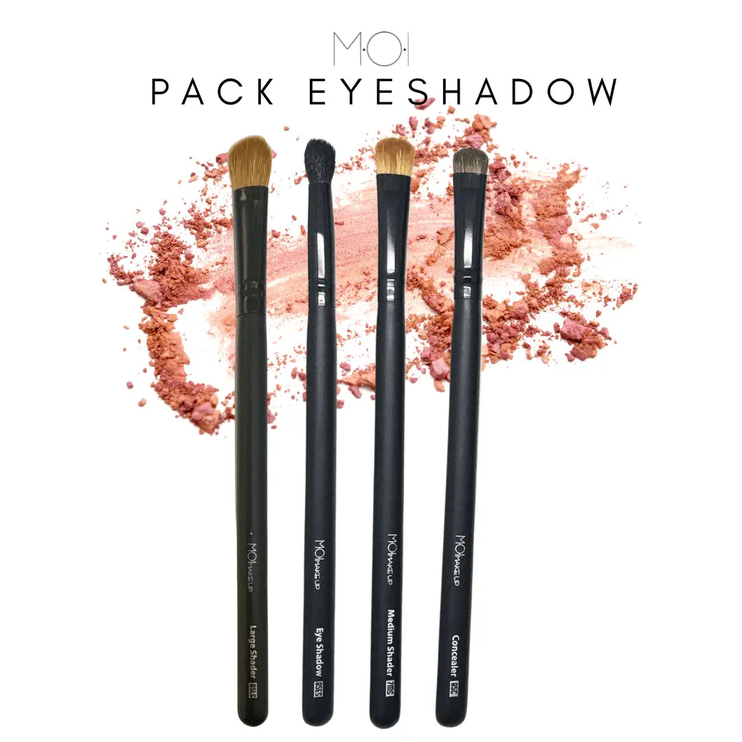Eye Brush Set – 4 profesjonelle syntetiske børster