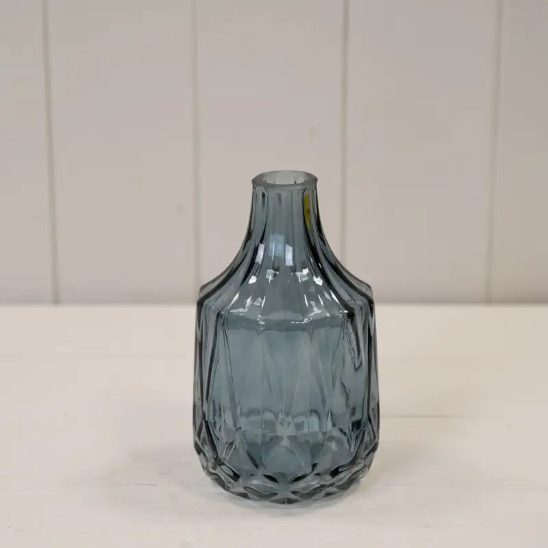 Blå glassvase – Satchville