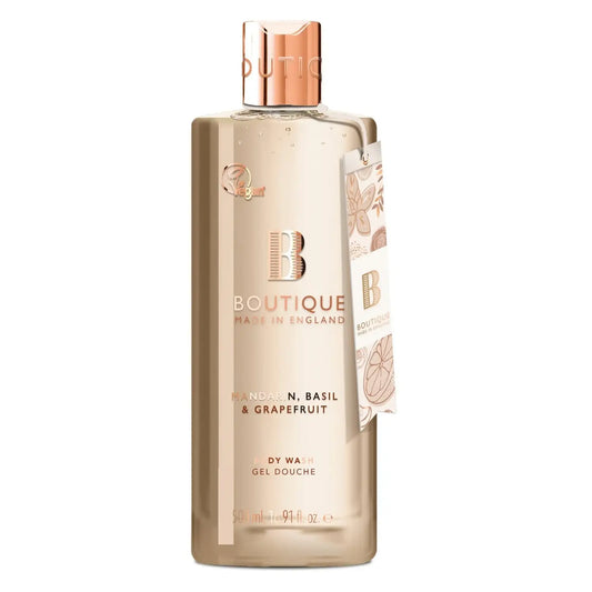 Bade- & dusjgelé – Mandarin, Basilikum & Grapefrukt