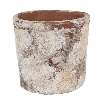 Blomsterpotte i terrakotta – beige Ø18 cm