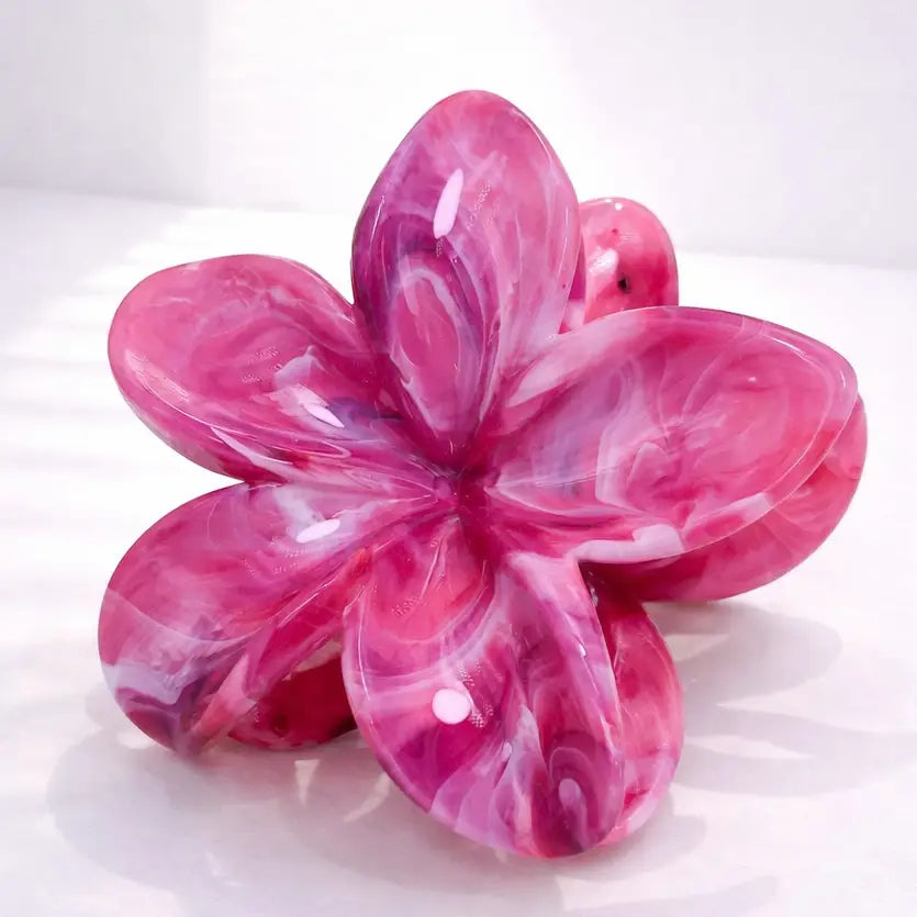 Hårklype – blomsterform, Flere farger